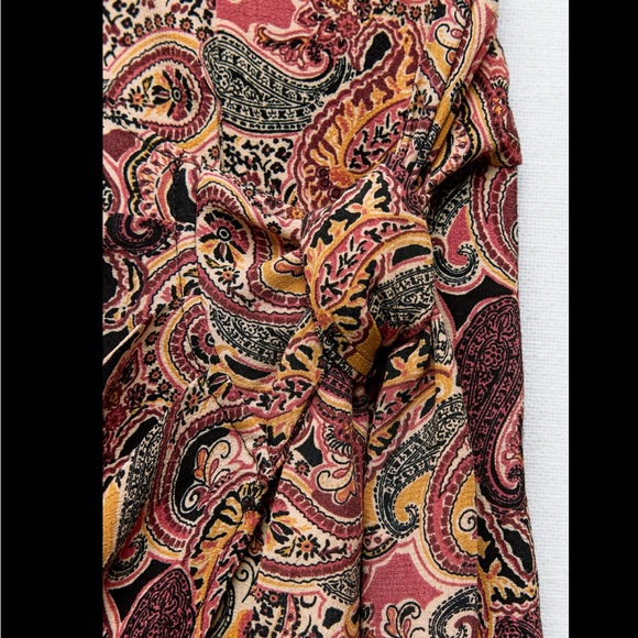 PRINTED SKORT WITH KNOT - Picture 5 of 6